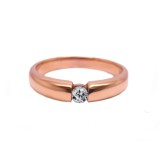 แหวนพิงค์โกลด์ แหวนเพชร แหวนแต่งงาน แหวนหมั้น - R1178DPG